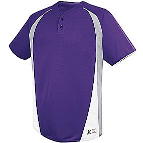 High 5 Sportswear Youth Ace Two-Button Jersey - Click Image to Close