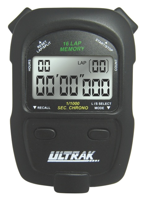 Ultrak 460 - 16 Memory Stopwatch