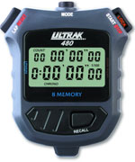 Ultrak 480 - 8 Lap Memory Stopwatch