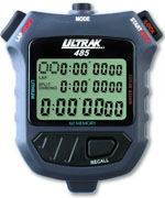 Ultrak 485 - 8 Lap Memory Stopwatch - 3 Line Display
