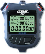 Ultrak 493 - 300 Lap Memory Stopwatch