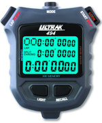 Ultrak 494 - EL/300 Lap Memory Stopwatch