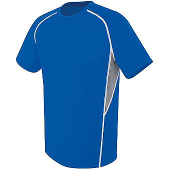 High 5 Sportswear Adult Short Sleeve Warm-Up Jersey - Click Image to Close