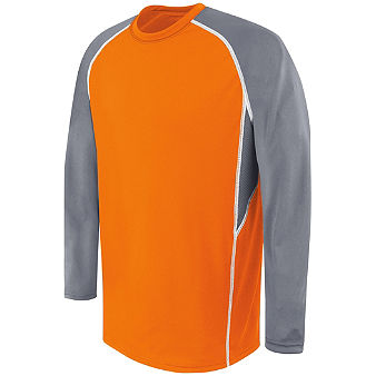 High 5 Sportswear Adult Long Sleeve Warm-Up Jersey - Click Image to Close