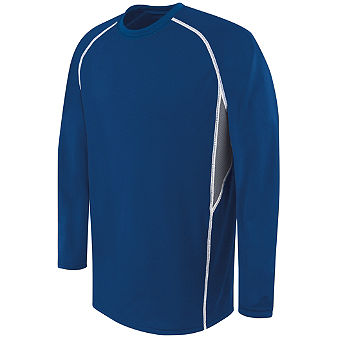 High 5 Sportswear Youth Long Sleeve Warm-Up Jersey - Click Image to Close