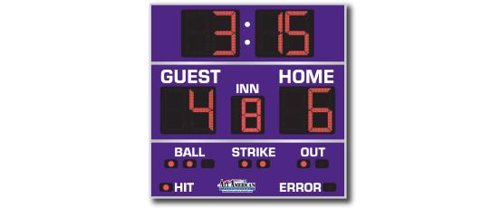 All American Baseball Scoreboard 8389