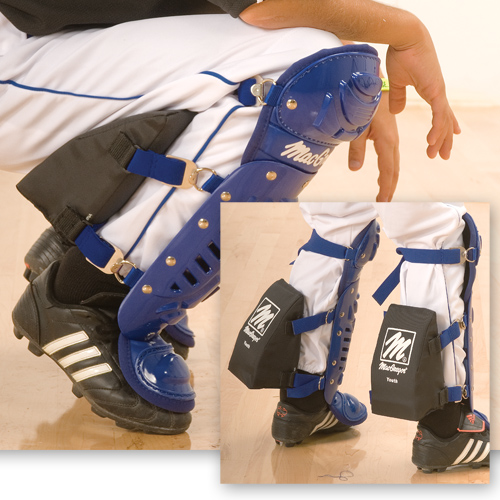 MacGregor Baseball Catcher's Knee Support - Adult - Click Image to Close