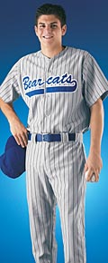 Alleson Athletic Adult PROWJ Button Front Baseball Jersey