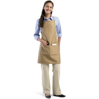 Augusta Sportswear Apron with Adjustable Neck Loop and Waist Tie - Click Image to Close