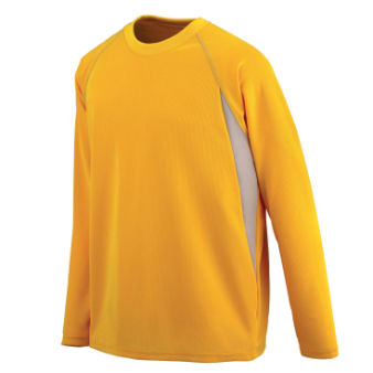 Augusta Sportswear Wicking Mesh Long Sleeve Jersey - Click Image to Close