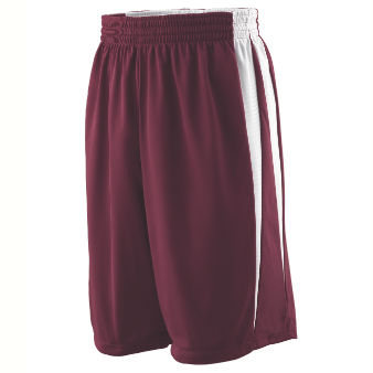 Augusta Sportswear Reversible Wicking Game Shorts - Click Image to Close