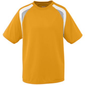 Augusta Sportswear Youth Wicking Mesh Tri-Color Jersey, AS-876