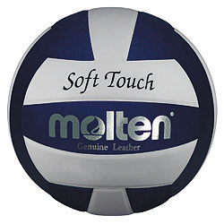 Molten Blue/White Soft Touch Volleyball
