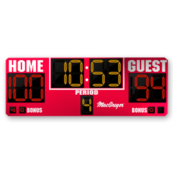 MacGregor 8'x3' Indoor Scoreboard - Click Image to Close