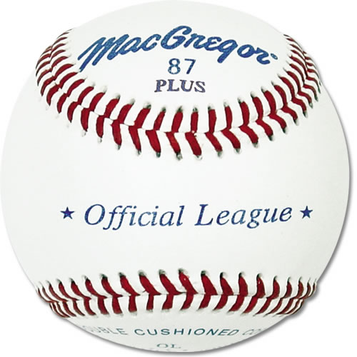 MacGregor #87OL Official League Baseballs - 1 Dozen