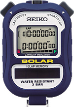 SEIKO S055 - Solar Powered 10 Lap Memory