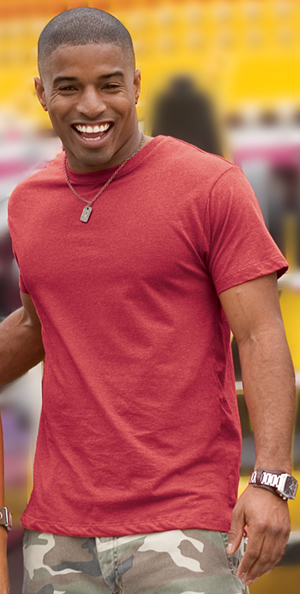 District Threads® Men's Short Sleeve Perfect Weight T-Shirt