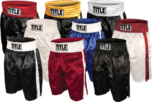Title Boxing Professional Boxing Trunks