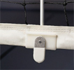 Spalding Antennae And Plastic Clamps For Volleyball Net - Click Image to Close