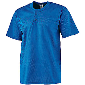 Augusta Sportswear Youth Pro-Mesh Two-Button Baseball Jersey - Click Image to Close