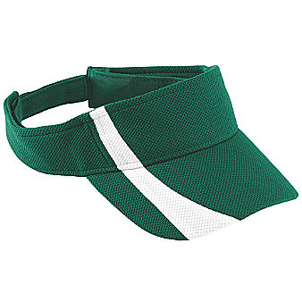 Augusta Sportswear Youth Adjustable Wicking Mesh Two-Color Visor