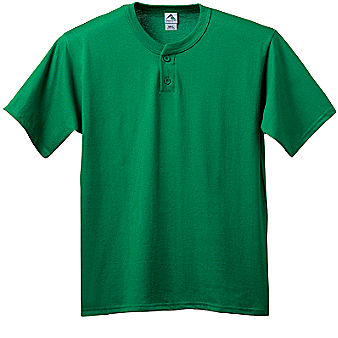 Augusta Sportswear Adult Six-Ounce Two-Button Baseball Jersey