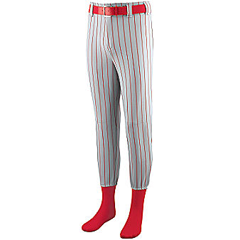 Augusta Sportswear Youth Pinstriped Softball Baseball Pants - Click Image to Close
