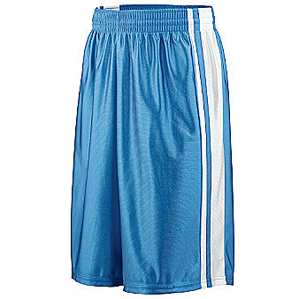 Augusta Sportswear Adult Striped Dazzle Basketball Shorts - Click Image to Close