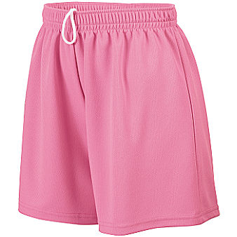Augusta Sportswear Girls Wicking Mesh Shorts