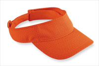 Augusta Sportswear Adult Athletic Mesh Sport Visor - Click Image to Close