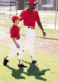 Augusta Sportswear Youth Baseball Softball Pants with Piping - Click Image to Close