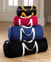 Augusta Sportswear Canvas Sport Bag Style 1550 Small Gym Bag