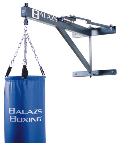 Balazs Boxing MH0331G Retractable Heavy Punching Bag Wall Mount