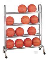 Gared Basketball Rack 16 Ball Capacity 4 Tier BR-16