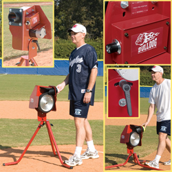 Bulldog Baseball/Softball Pitching Machine