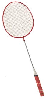 Champion Sports All Steel Shaft and Frame Badminton Racket - Click Image to Close