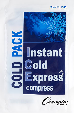 Champion Sports Instant Cold Compress Sports Ice Pack - Case