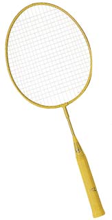 Champion Sports Mini Steel Shaft and Frame Badminton Racket