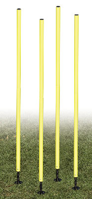 Champion Sports Outdoor Agility Training Weave Poles