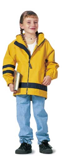 Charles River apparel Children's New Englander Rain Jacket- 7099