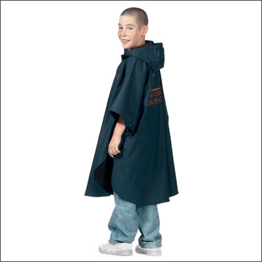 The Youth Pacific Rain Poncho from Charles River Apparel - Click Image to Close