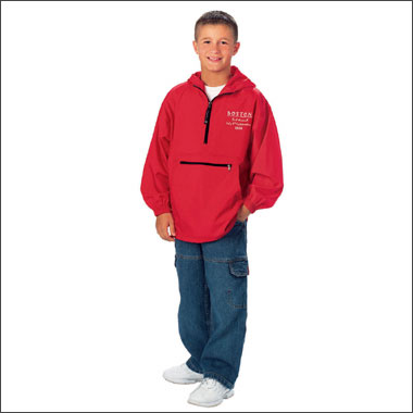 The Youth Pack-N-Go Pullover from Charles River Apparel