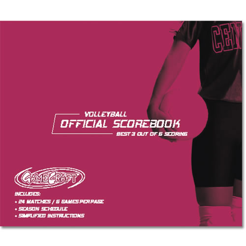 Gamecraft Volleyball Scorebook - Click Image to Close