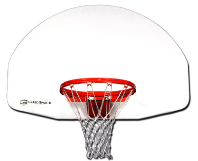 Gared Sports Economy Fan-Shaped Aluminum Basketball Backboard