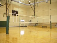 Gared Sports Collegiate 2 Court Volleyball System