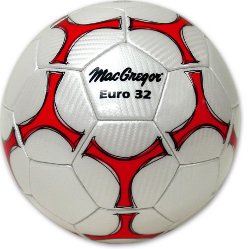 MacGregor Euro 32 Synthetic Leather Soccerball - Size 5