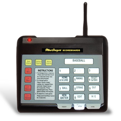 MacGregor Handheld Wireless Scoreboard Remote Control