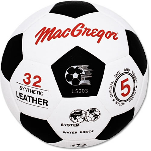 MacGregor Molded Synthetic Leather Soccer Ball - Size 4