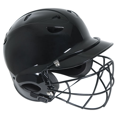 MacGregor Vented OSFA Baseball Batting Helmet W/Mask