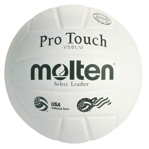 Molten International Leather Pro Touch Volleyball
